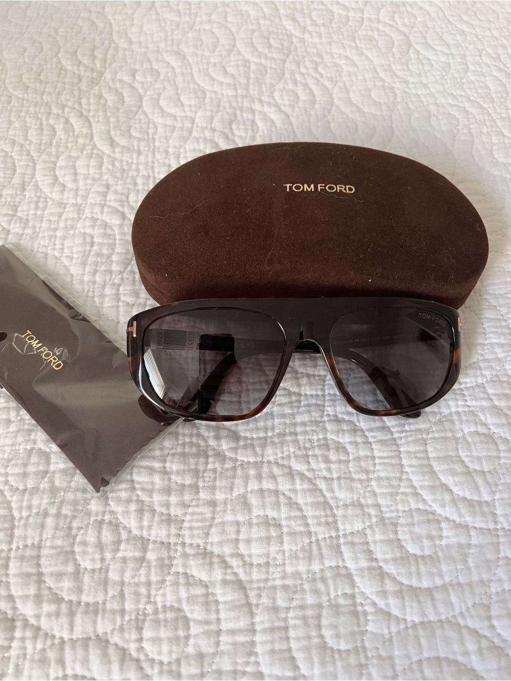 Tom Ford 58mm pilot sunglasses